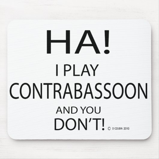 Ha Contrabassoon Mousepad (Vorne)