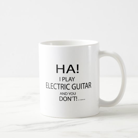 Ha Electric Guitar Kaffeetasse (Rechts)