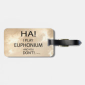 Ha Euphonium Gepäckanhänger (Rückseite horizontal)