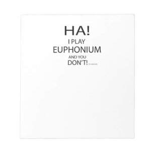 Ha Euphonium Notizblock