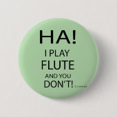 Ha Flute Button (Vorderseite)