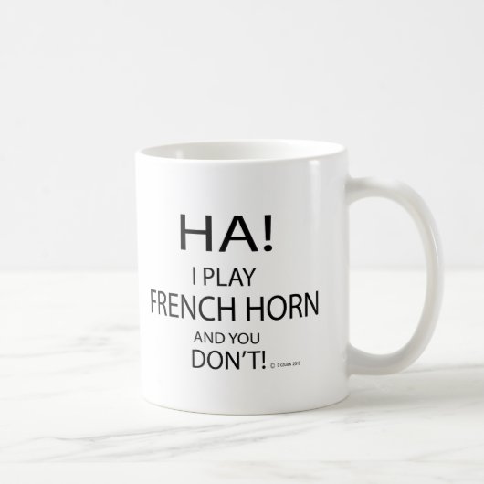 Ha French Horn Kaffeetasse (Rechts)