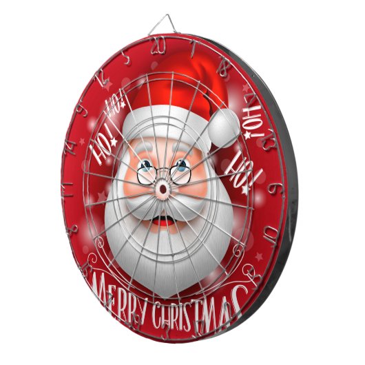 Ha ha frohe Weihnacht- Dartscheibe (Vorderseite rechts)