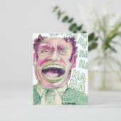 Ha Ha Ha Postkarte (Stehend Vorderseite)
