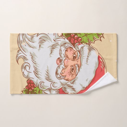 Ha Ha Merry Christmas Badhandtuch Set (Handtuch)