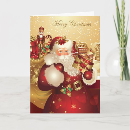 Ha Ha Merry Christmas Feiertagskarte (Vorderseite)