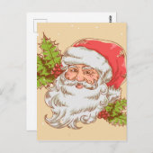 Ha Ha Merry Christmas Postkarte (Vorne/Hinten)