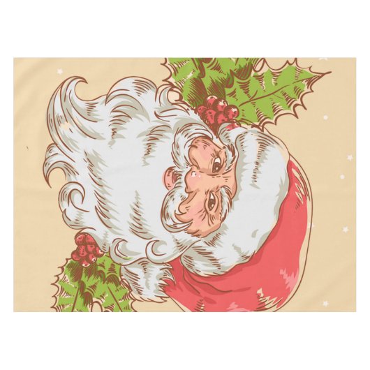 Ha Ha Merry Christmas Tischdecke (Vorderseite (Horizontal))