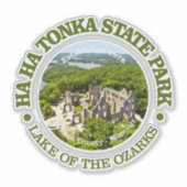 Ha Ha Tonka SP Aufkleber (Vorderseite)