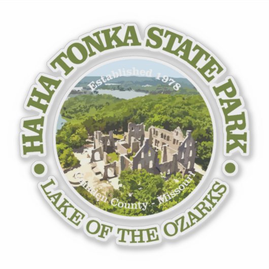 Ha Ha Tonka SP Aufkleber (Vorderseite)