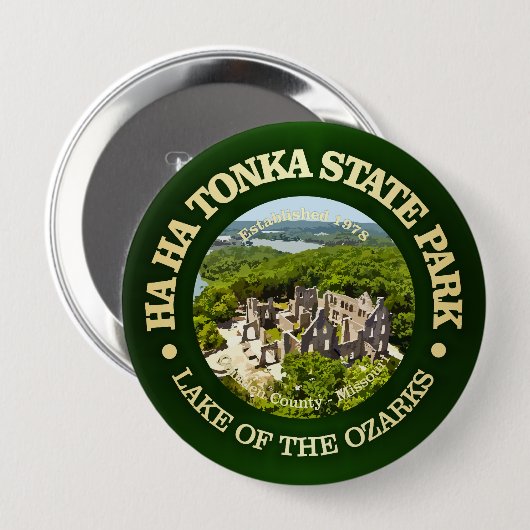 Ha Ha Tonka SP Button (Vorne & Hinten)