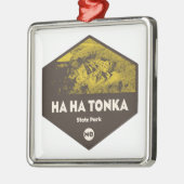 Ha Ha Tonka Staat Park Missouri Ornament Aus Metall (Links)