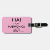 Ha Harmonica Gepäckanhänger (Vorderseite horizontal)