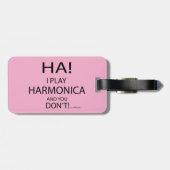 Ha Harmonica Gepäckanhänger (Rückseite horizontal)