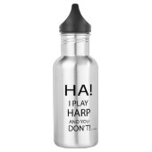 Ha Harp Edelstahlflasche (Links)