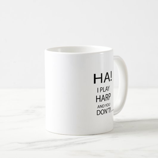 Ha Harp Kaffeetasse (VorderseiteRechts)