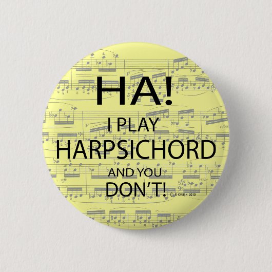 Ha Harpsichord Button (Vorderseite)