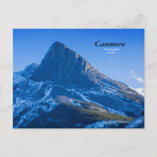 Ha Ling Peak, Canmore Postcard Postkarte