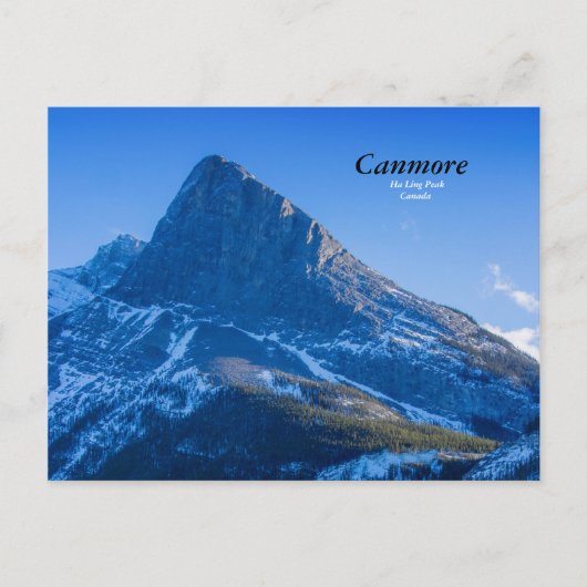 Ha Ling Peak, Canmore Postcard Postkarte (Vorderseite)