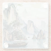 Ha Long Bay Glasuntersetzer (Rückseite)