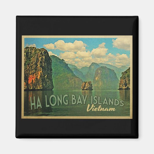 Ha Long Bay Islands Vietnam Magnet (Vorne)