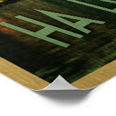 Ha Long Bay Islands Vietnam Poster (Ecke)