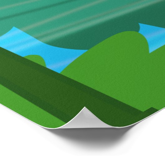 Ha Long Bay, Vietnam Poster (Ecke)