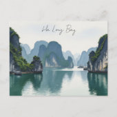 Ha Long Bay Vietnam Postkarte (Vorderseite)