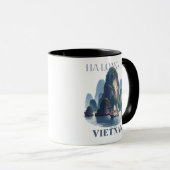 Ha Long Bay Vietnam Tasse (VorderseiteRechts)