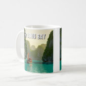 Ha Long Bay Vietnam Travel Kaffeetasse (Vorderseite Links)