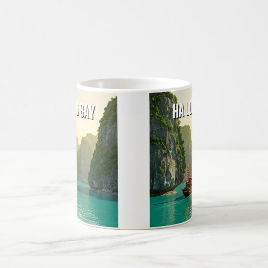 Ha Long Bay Vietnam Travel Kaffeetasse (Mittel)