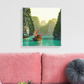 Ha Long Bay Vietnam Travel Leinwanddruck (Insitu (Wohnzimmer))