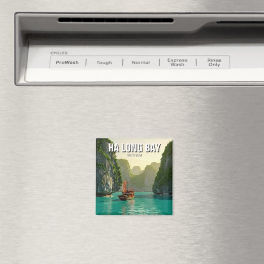 Ha Long Bay Vietnam Travel Magnet (In Situ (Geschirrspüler))
