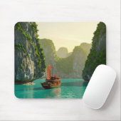 Ha Long Bay Vietnam Travel Mousepad (Mit Mouse)