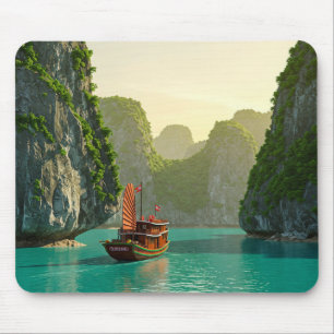 Ha Long Bay Vietnam Travel Mousepad