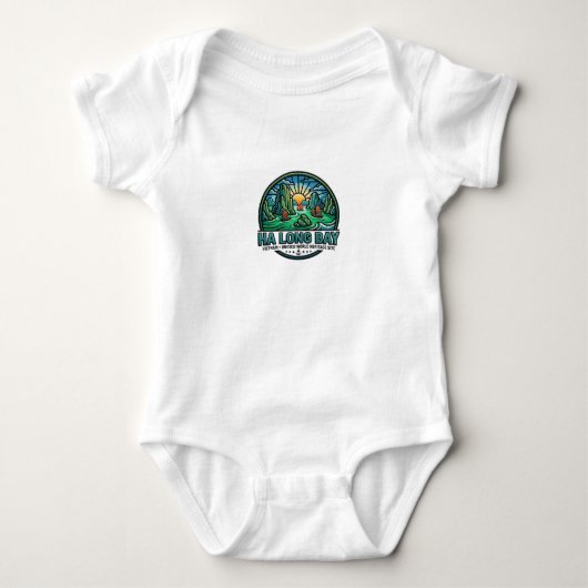 HA LONG-BUCHT BABY STRAMPLER (Vorderseite)