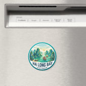 Ha-Long-Bucht Vietnam Magnet (In Situ (Geschirrspüler))
