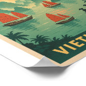 Ha Long Bucht Vietnam Reise 2026 Poster (Ecke)