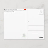 Ha Long Bucht, Vietnam Reise Postkarte (Rückseite)