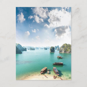 Ha Long Vietnam Bay Postkarte