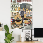 "Hà Nội Ơi" Poster (Heimbüro)