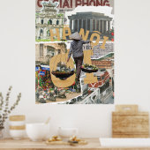 "Hà Nội Ơi" Poster (Küche)