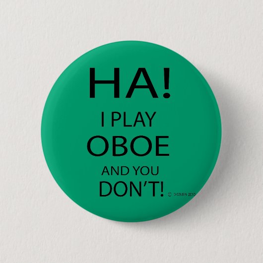 Ha Oboe Button (Vorderseite)
