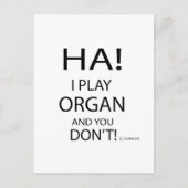 Ha Organ Postkarte (Vorderseite)