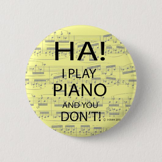 Ha Piano Button (Vorderseite)