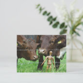 Hä? Postkarte (Stehend Vorderseite)