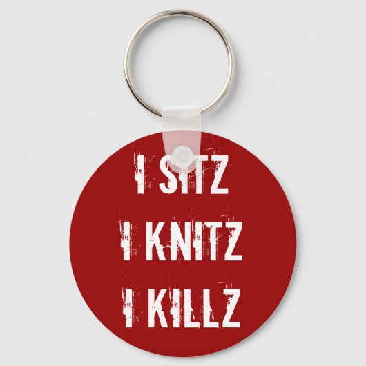 HA Schlüsselanhänger Knitz Killz (Vorderseite)