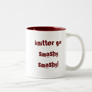 Ha-Tasse - smashy und Logo Zweifarbige Tasse