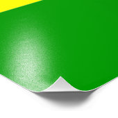 Haager Flagge Fotodruck (Ecke)