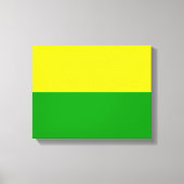 Haager Flagge Leinwanddruck (Vorderseite)